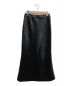 CINOH (チノ) サテンロングスカート ブラック サイズ:S：7000円