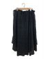 YOHJI YAMAMOTO (ヨウジヤマモト) メッシュレイヤードスカート ブラック サイズ:M：14000円