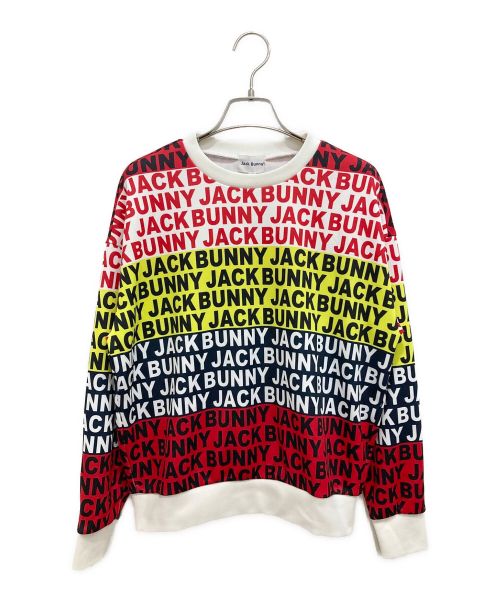 JACK BUNNY（ジャックバニー）JACK BUNNY (ジャックバニー) 総柄スウェット マルチカラー 未使用品の古着・服飾アイテム