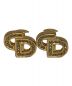 Christian Dior（クリスチャン ディオール）の古着「CDイヤリング」｜ゴールド