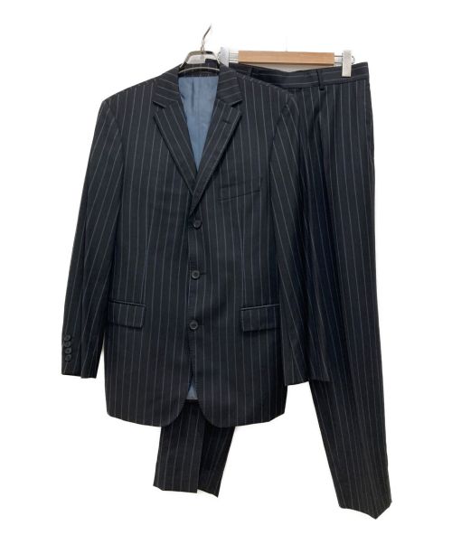 HUGO BOSS（ヒューゴ ボス）HUGO BOSS (ヒューゴ ボス) セットアップスーツ ブラック サイズ:Lの古着・服飾アイテム