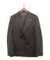 LARDINI (ラルディーニ) ダブルセットアップスーツ ブラウン サイズ:48(L)：30000円