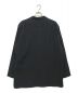 Y's for men (ワイズフォーメン) テーラードラペルウールシャツ ブラック サイズ:表記なし：15000円