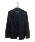 COMME des GARCONS HOMME（コムデギャルソン オム）の古着「ウールサージ製品縮絨テーラードジャケット」｜ブラック