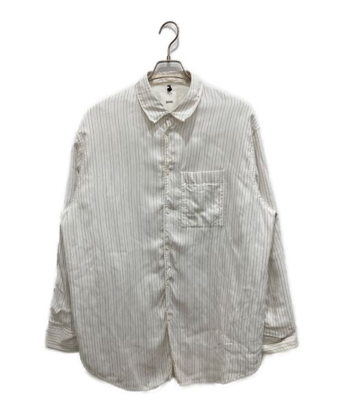 OAMC（オーエーエムシー）OAMC (オーエーエムシー) ストライプシャツ ホワイト サイズ:Mの古着・服飾アイテム