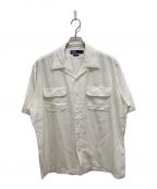 POLO RALPH LAURENポロ・ラルフローレン）の古着「オープンカラーシャツ」｜ホワイト