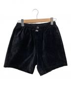 Soeソーイ）の古着「Corduroy Summer Shorts」｜ブラック