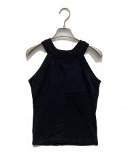 Vivienne Westwood RED LABEL (ヴィヴィアンウエストウッドレッドレーベル) ノースリーブニット ブラック サイズ:M