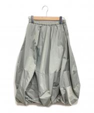 ENFOLD (エンフォルド) BALLOON SKIRT グレー サイズ:38 (M)