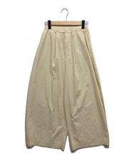 nagonstans (ナゴンスタンス) wide cocoon pants ベージュ サイズ:S