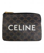 CELINE (セリーヌ) トリオンフ コインケース ブラウン