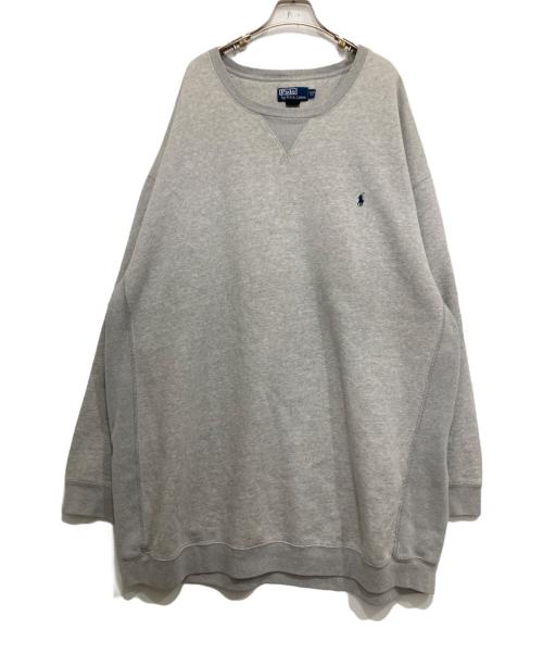 POLO RALPH LAUREN (ポロ・ラルフローレン) 90’s前Vブランクスウェット グレー サイズ:3XLT