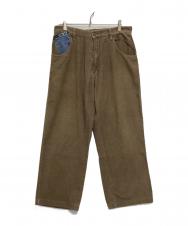 SEAN JOHN (ショーンジョン) デニムパッチワークコーデュロイパンツ ベージュ サイズ:34