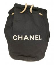 CHANEL (シャネル) 巾着ショルダーバッグ/プールバッグ ブラック サイズ:Free