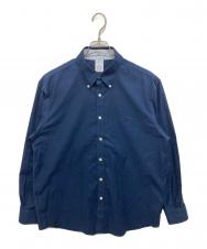 BROOKS BROTHERS (ブルックスブラザーズ) ボタンダウンシャツ ネイビー サイズ:L