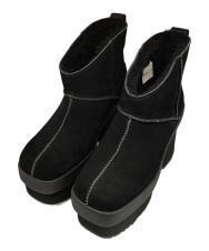 UGG (アグ) ショートブーツ/New Heights Platform Mini ブラック サイズ:24cm