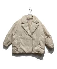 SNORDREL (スノードレル) TAILORED COCOON DOWN COAT/コクーンダウンコート ホワイト サイズ:L