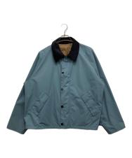 Barbour (バブアー) Adam et Rope (アダム エ ロペ) REVERSIBLE TRANSPORT/リバーシブルトランスポートジャケット スカイブルー×ブラウン サイズ:40