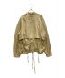 UNUSED (アンユーズド) Silk jacket ベージュ サイズ:SIZE 3：17800円