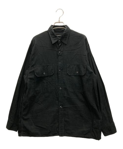 COMOLI（コモリ）COMOLI (コモリ) ベタシャンCPOシャツ ブラック サイズ:SIZE 1の古着・服飾アイテム