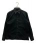 GIVENCHY（ジバンシィ）の古着「比翼コットンシャツ」｜ブラック