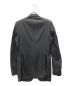 DIOR HOMME (ディオール オム) ストライプテーラードジャケット ブラック サイズ:4：22800円