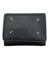 Maison Margiela（メゾンマルジェラ）の古着「Zip Compact tri fold wallet」｜ブラック