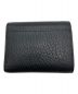 Maison Margiela (メゾンマルジェラ) Zip Compact tri fold wallet ブラック：39800円
