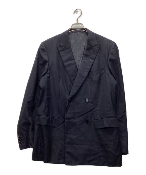 LOEWE（ロエベ）LOEWE (ロエベ) ダブルテーラードジャケット ネイビー サイズ:50の古着・服飾アイテム