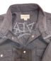 中古・古着 DIESEL (ディーゼル) 長袖シャツ　バック刺繍　ウエスタンシャツ ブラック サイズ:L：5000円