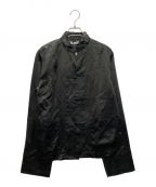 BLACK COMME des GARCONSブラック コムデギャルソン）の古着「チャイナシャツジャケット」｜ブラック