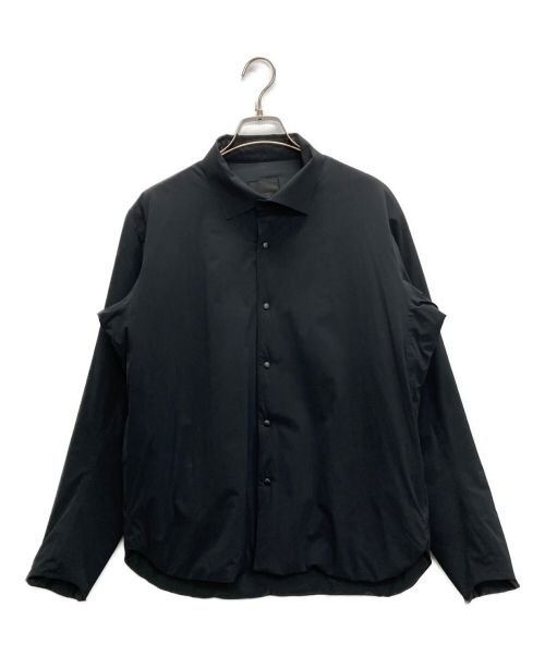 DESCENTE ALLTERRAIN（デサント オルテライン）DESCENTE ALLTERRAIN (デザイント オルテライン) NSULATED LONG-SLEEVE SHIRT ブラック サイズ:Mの古着・服飾アイテム