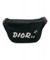 Dior（ディオール）の古着「ラバーロゴウエストバッグ」｜ブラック