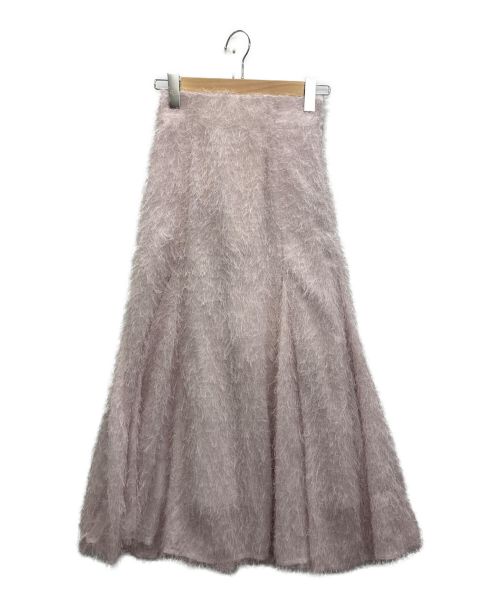 MISTREASS（ミストレアス）MISTREASS (ミストレアス) Feather Marmaid Skirt ピンク サイズ:Fの古着・服飾アイテム