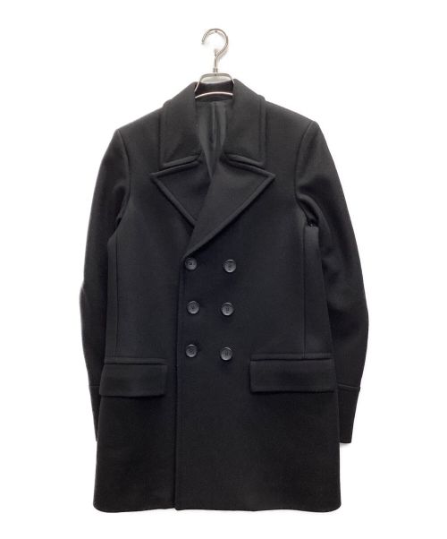 BALENCIAGA（バレンシアガ）BALENCIAGA (バレンシアガ) ダブルブレストチェスターコート ブラック サイズ:44の古着・服飾アイテム