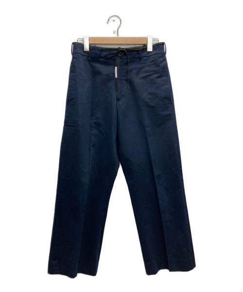 MARNI（マルニ）MARNI (マルニ) COTTON EASY PANTS ネイビー サイズ:44の古着・服飾アイテム