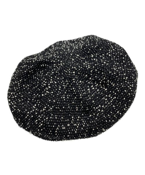 CHANEL（シャネル）CHANEL (シャネル) ベレー帽 ブラックの古着・服飾アイテム
