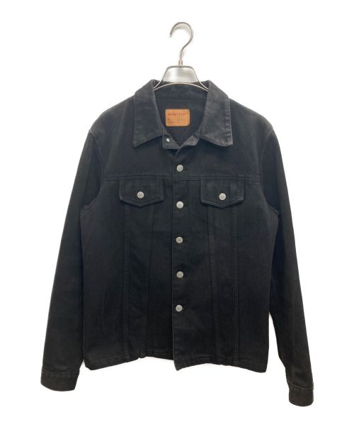 HELMUT LANG（ヘルムートラング）HELMUT LANG (ヘルムートラング) ブラックデニムジャケット ブラック サイズ:46の古着・服飾アイテム