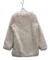 MISTREASS (ミストレアス) Eco-Fur Collarless Coat ピンク サイズ:FREE：15800円