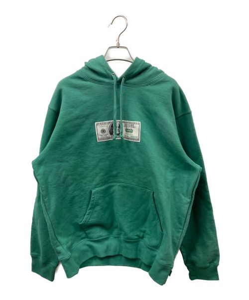 SUPREME（シュプリーム）SUPREME (シュプリーム) Franklin Hooded Sweatshirt グリーン サイズ:Mの古着・服飾アイテム