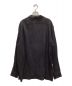 COMOLI (コモリ) レーヨン オープンカラーシャツ ブラック サイズ:2：18000円