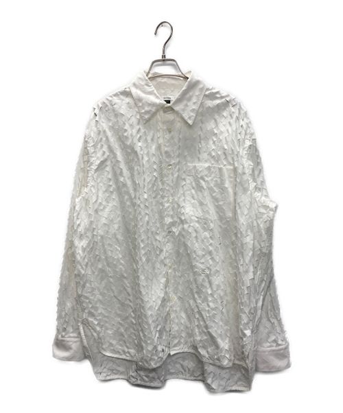 Eytys（エイティス）Eytys (エイティス) Orson Ripped Shirt ホワイト サイズ:SIZE 40の古着・服飾アイテム