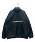 COOTIE PRODUCTIONS（クーティープロダクツ）の古着「Polyester Twill Half Zip L/S Tee」｜ブラック