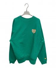 HUMAN MADE (ヒューマンメイド) クルーネックスウェット グリーン サイズ:SIZE XL