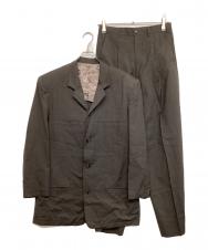 Y's for men (ワイズフォーメン) シルク混 セットアップ ブラウン サイズ:SIZE S