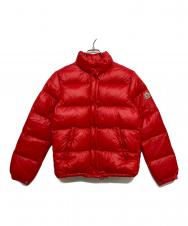 MONCLER (モンクレール) ダウンジャケット レッド サイズ:SIZE00