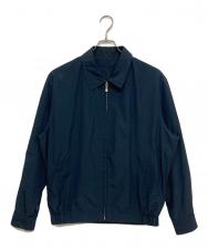Yves Saint Laurent pour homme (イヴサンローラン プールオム) ワンポイントロゴ刺繍スイングトップ ブラック サイズ:SIZE 95