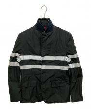 MONCLER (モンクレール) COMME des GARCONS (コムデギャルソン) リフレクター3Bジャケット ブラック サイズ:SIZE1