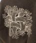 中古・古着 NEMETH (ネメス) Gabardine Print Embroidery Rope JACKET ギャバジン プリント エンボイダリー ロープ ジャケット 191B ブラウン サイズ:S：39800円