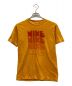 NIKE（ナイキ）の古着「70’ｓ ゴツナイキ ビンテージ 4連プリントTシャツ オレンジタグ TM表記」｜イエロー